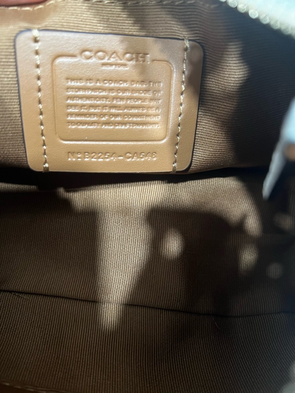 Coach Teri Shoulder Bag - Picture 6 of 6